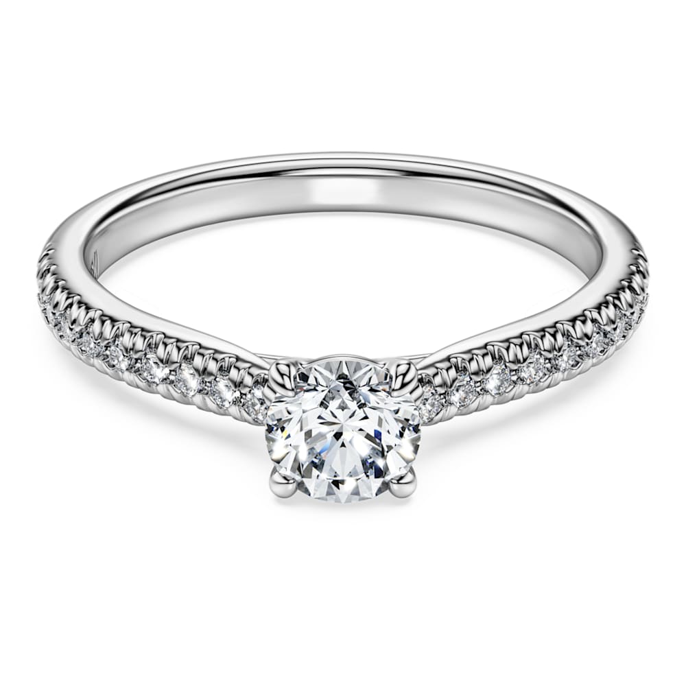 Anillo solitario swarovski best sale
